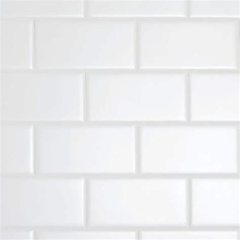 Daltile Restore 3 In X 6 In Ceramic Bright White Subway Tile 125 Sq