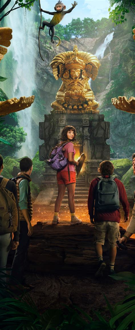 1080x2636 Dora And The Lost City Of Gold Movie Poster 1080x2636