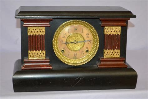 Sessions Mantle Clock Enameled Wood Case Price Guide