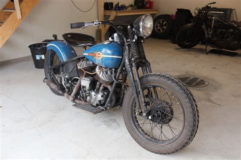 Harley Davidson Historic Ulh 1 300 Cm³ 1938 Siilinjärvi Motorcycle