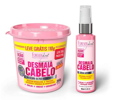 Desmaia Cabelo Serum Mascara 350g Forever Liss