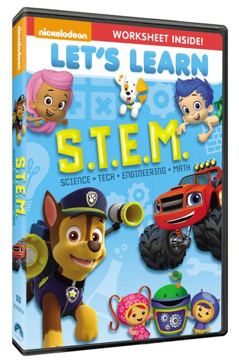 Nickelodeon Lets Learn Stem On Dvd April 28th Everyday Shortcuts