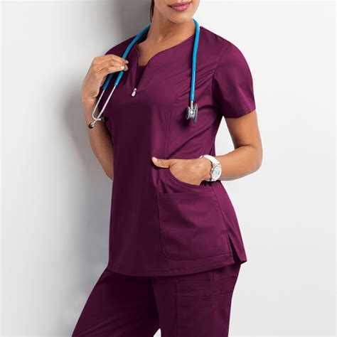 Best Selling Hospital Staff Scrubs Top Nursing Uniform For Male Female