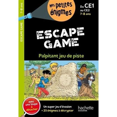 Escape Game Du Ce1 Au Ce2 Cahier De Vacances Rakuten