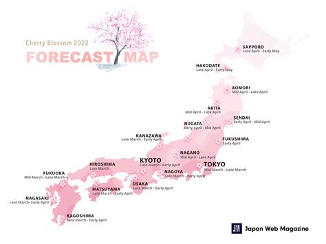 Cherry Blossom Forecast In Japan 2022 When Is The Best Season Japan
