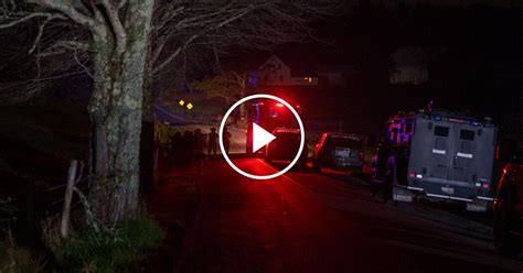 Manhunt Underway For Gunman In Maine Shootings The New York Times