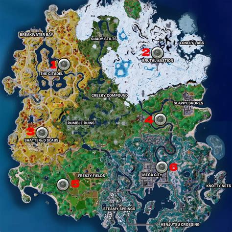 All Fortnite Vault Locations How To Get Keycards Chapter Season