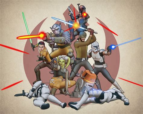 The Ghost Crew By Rathskeller7 Star Wars Art Star Wars Ahsoka Star