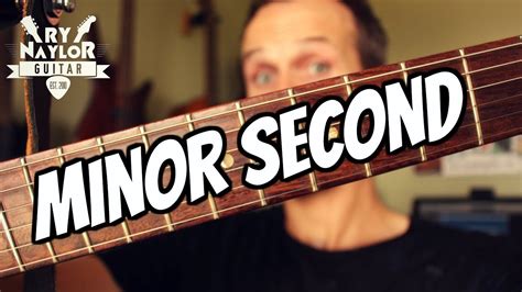 Minor Second On Guitar Flat 2 B2 Guitar Interval Lesson Youtube