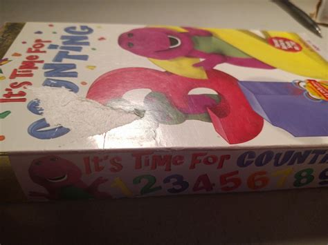 Barney Its Time For Counting Classic Collection Vhs Video Tape