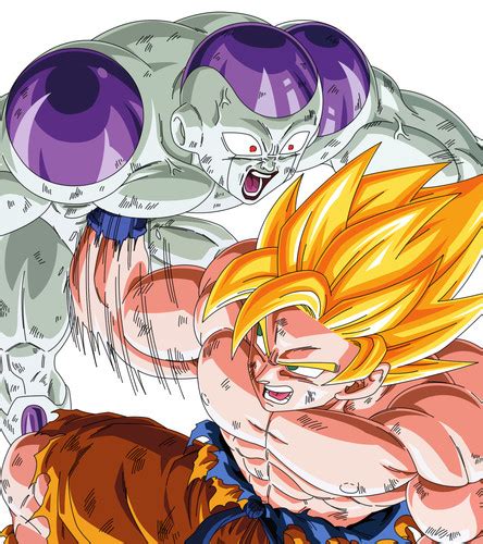 Imagenes Dragon Ball Goku Vs Freezer Atomix