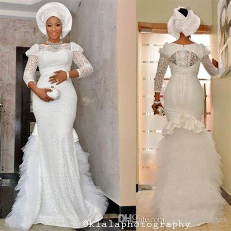 African White Wedding Dress African Women Dress Traditional Etsy In