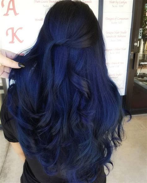35 Perfect Blue Black Hair Color Ideas For A Bold Look Hood Mwr