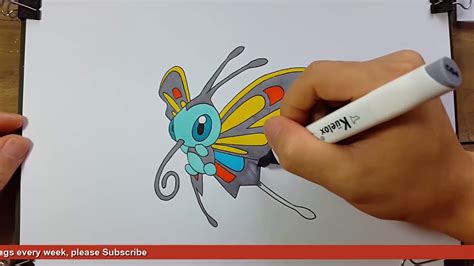 Y Mate Com Drawing Pokemon Speed Drawing Pokemon Beautifly J Qez Wzk P Youtube
