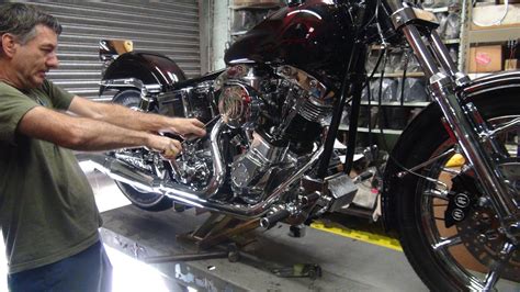 More displacement equals more power! #204 1978 93ci stroker shovelhead big bore motor new bike ...