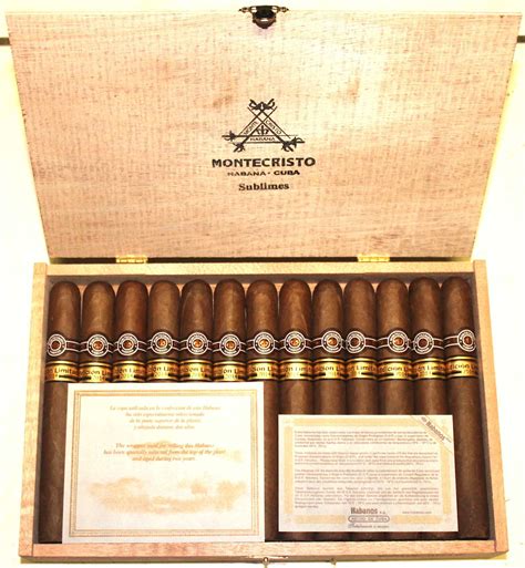 Montecristo Sublimes Limited Edition 2014 Cuban Cigars Online for Sale ...