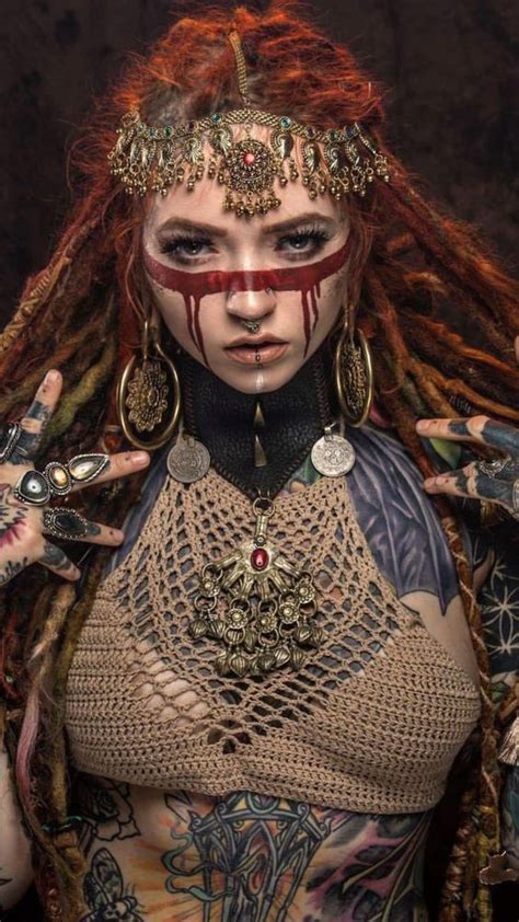 Morgin Riley Facepaint Fantasy Women Warrior Woman Fantasy Photography