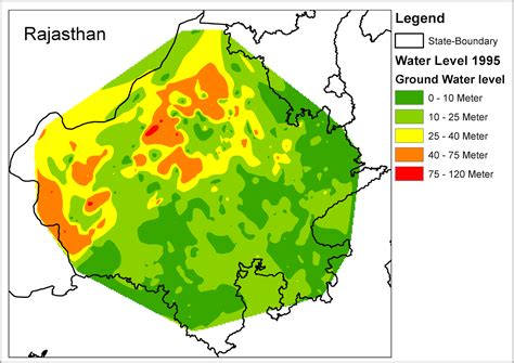 Ground Water Level Map Of India