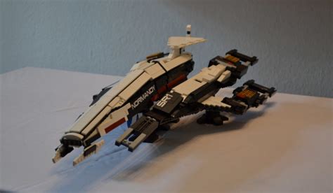 Check Out This Impressive Lego Replica Of Mass Effects Normandy