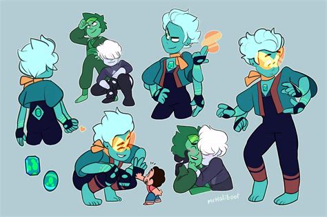 a commissioned fusion for kanoiichi of the gems steven universe comic steven universe