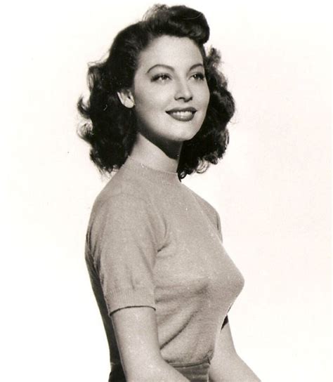 We Had Faces Then — A Very Young Ava Gardner Ava Gardner Hollywood