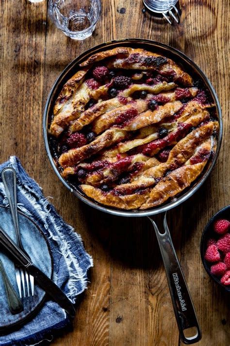 Mixed Berry Croissant Bread Pudding Bakers Royale Recipe Bread