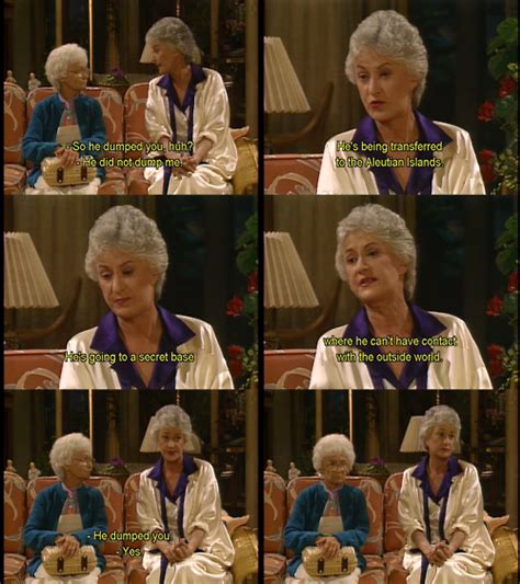 Thank You For Being A Friend Golden Girls Humor Golden Girls Quotes