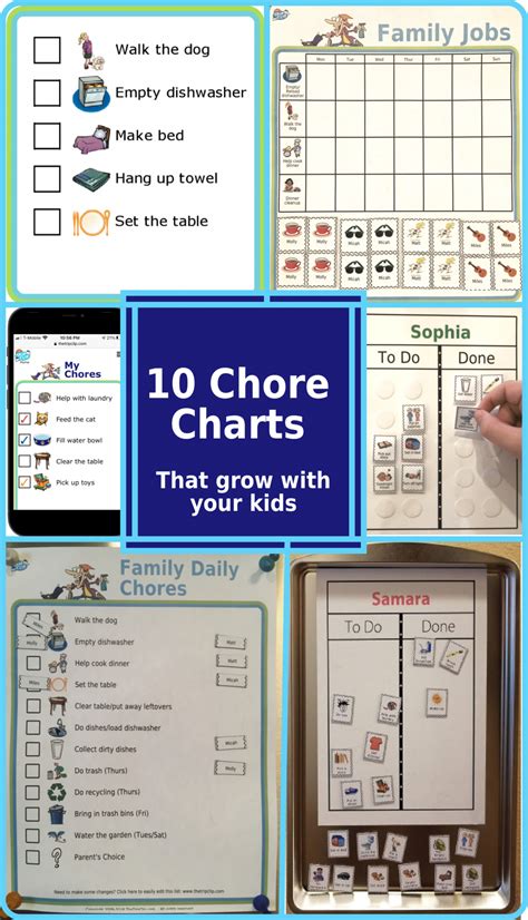 10 Chore Charts You Can Make With The Trip Clip The Trip Clip Blog