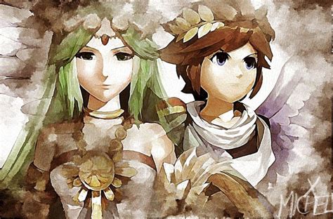 Pin On Pit X Palutena And Dark Pit X Viridi