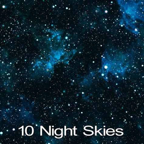 10 Night Sky Photoshop Overlays Night Sky Northern Lights Etsy Sky