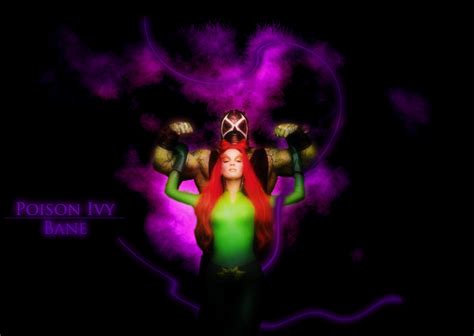 Poison Ivy And Bane By Blu3typhoon On Deviantart