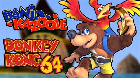 Banjo Kazooie In Dk Isle Donkey Kong 64 Mod Youtube