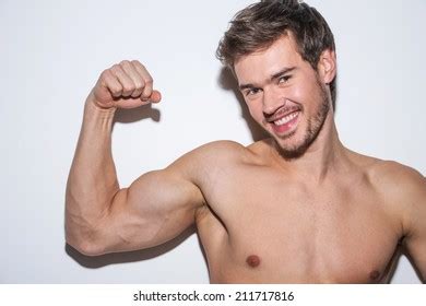 Shoulder Arm Naked Male Body Fit Stock Photo Edit Now