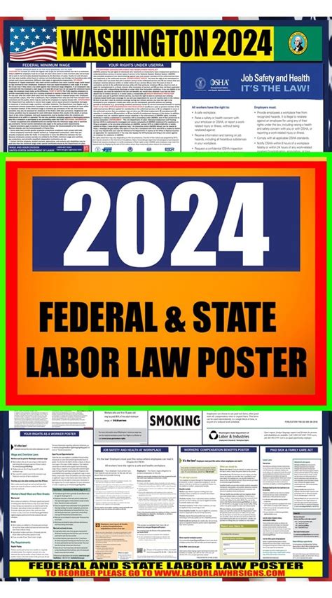 2024 Washington Labor Law Posters ⭐ State Federal Osha