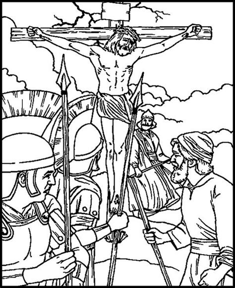 Print jesus coloring pages for free and color our jesus coloring! Crucifixion of Jesus Christ | Coloring pages, Valentines ...