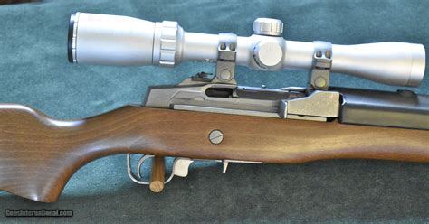 Ruger Mini Thirty With Scope And Ammo