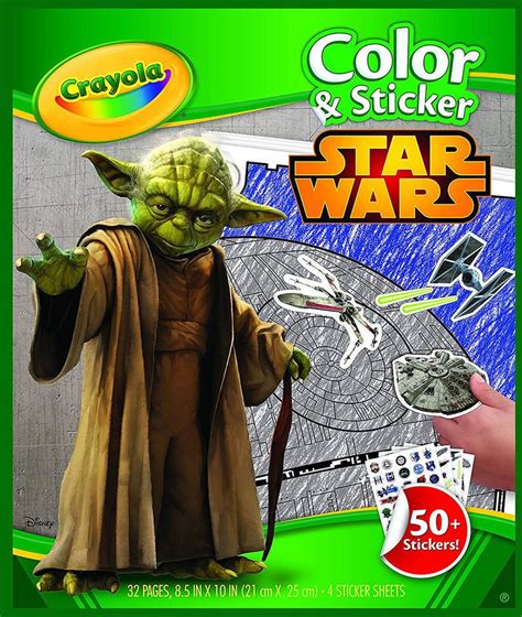 Lego star wars clone wars. Crayola Color And Sticker Star Wars - New - Factory Sealed ...