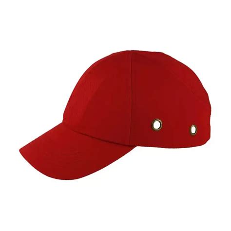Bump Cap Safety Baseball Cap Red Red 20422807