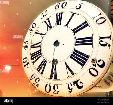 Antique Clock Face Hi Res Stock Photography And Images Alamy
