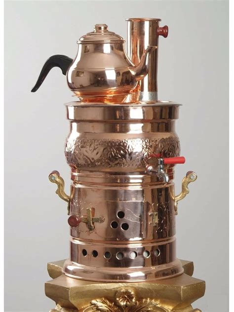 Samovar Kettle Handmade Copper Turkish Copper Teapot Teapot Set With
