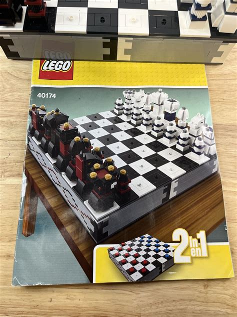 Lego Iconic Chess Set Retired First Edition Complete