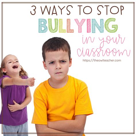 Ways To Prevent Bullying