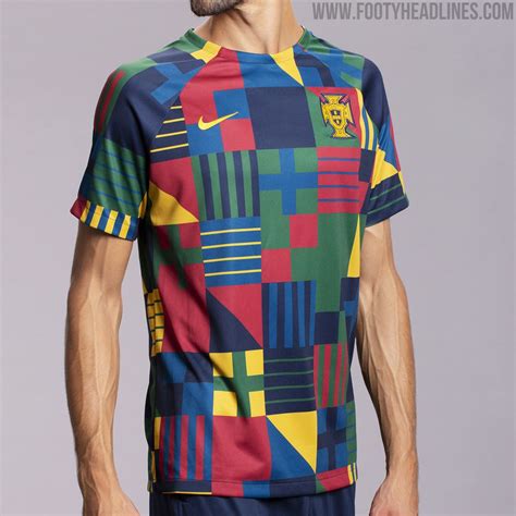Unbelievable Portugal 2022 World Cup Pre Match Shirt Revealed Footy