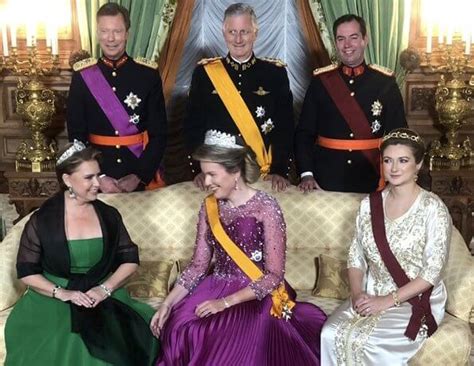 Dinner King Philippe And Queen Mathildes Visit To Luxembourg