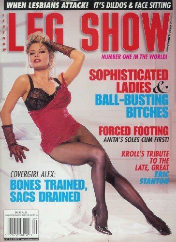 Leg Show Magazine September 1999 A Tribute To Eric Stanton Foot Fetish And More Dian