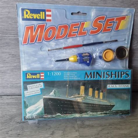 RMS TITANIC MODEL Kit Revell Miniships 1 1200 Model 06819 12 99