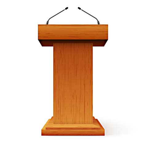 Wooden Podium