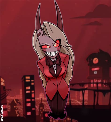 No Rules Just Draw Awaiting For Hazbin Hotel Charlies Demon Side
