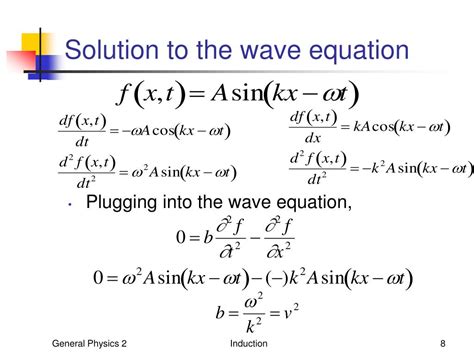Simple Wave Equation