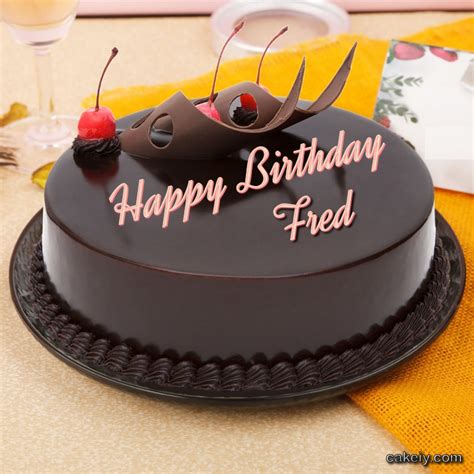 🎂 Happy Birthday Fred Cakes 🍰 Instant Free Download